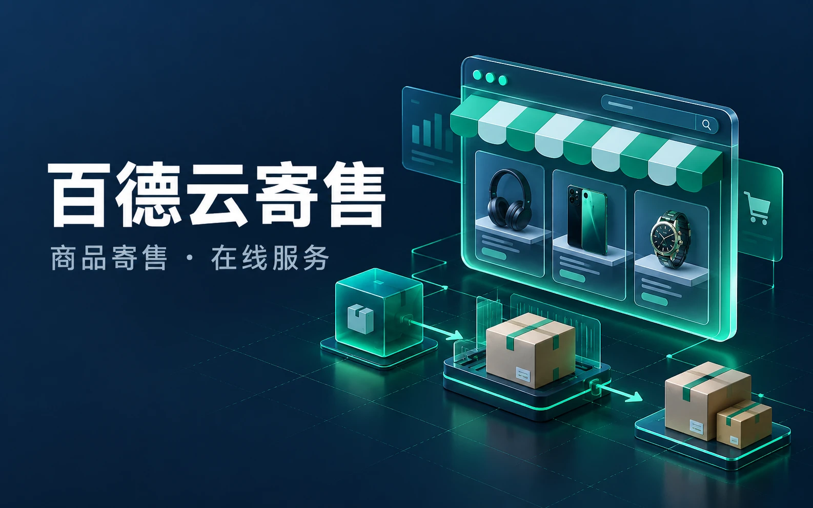 百德云寄售网站展示